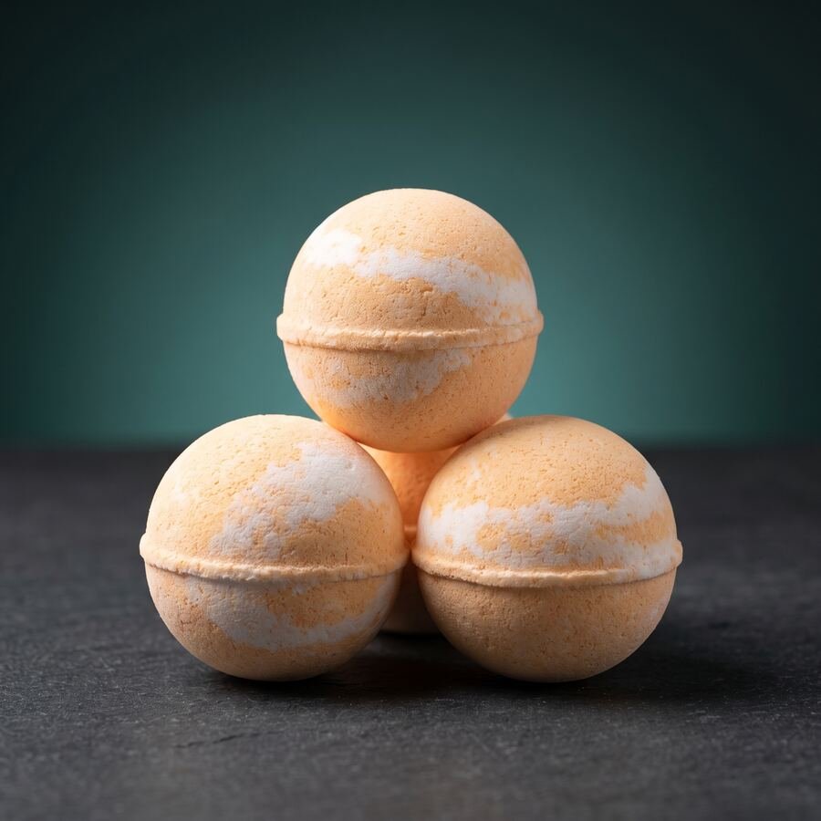 Clean Fizz Bath Bombs, Citrus & Sea Salt